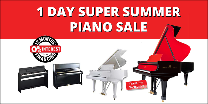 One Day Piano Sale