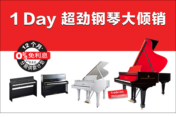 One Day Piano Sale